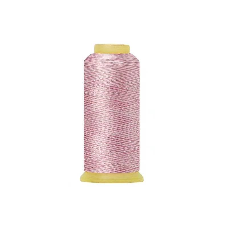 Colorful Sewing Thread Cone Embroidery Factory Wholesale 108d/2 5000yard 100% Polyester Thread For Machine