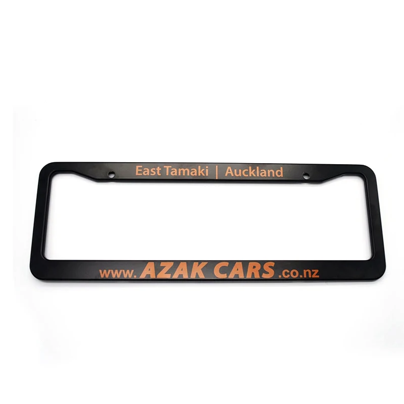 Stylish Personalize Auto License Plate Frame With Bolt Screws Number Plate Frame Holder