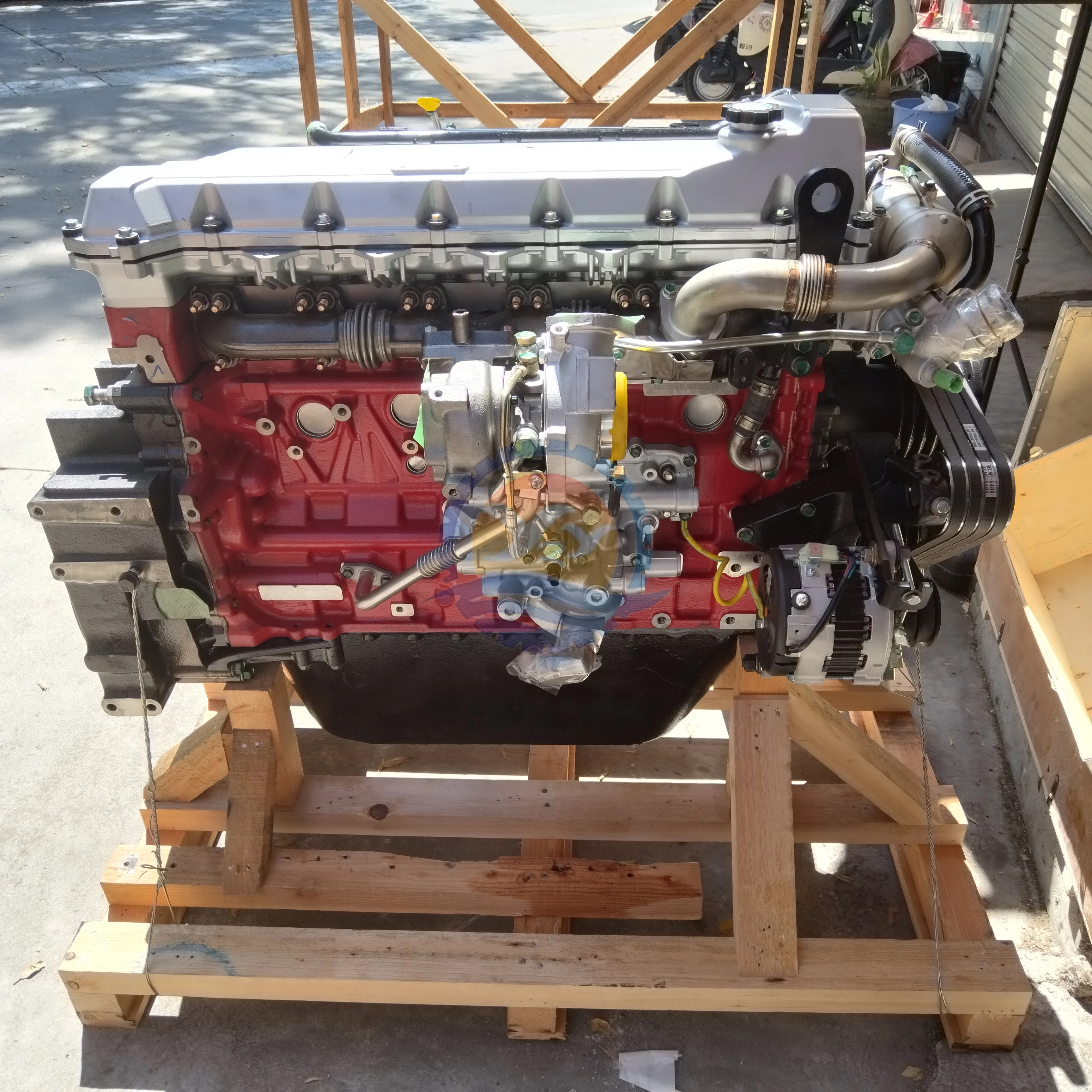 For Hino J08E Engine Diesel Motor SK330-8 Excavator Parts Engine Motor J08E-TM Complete Engine Assembly