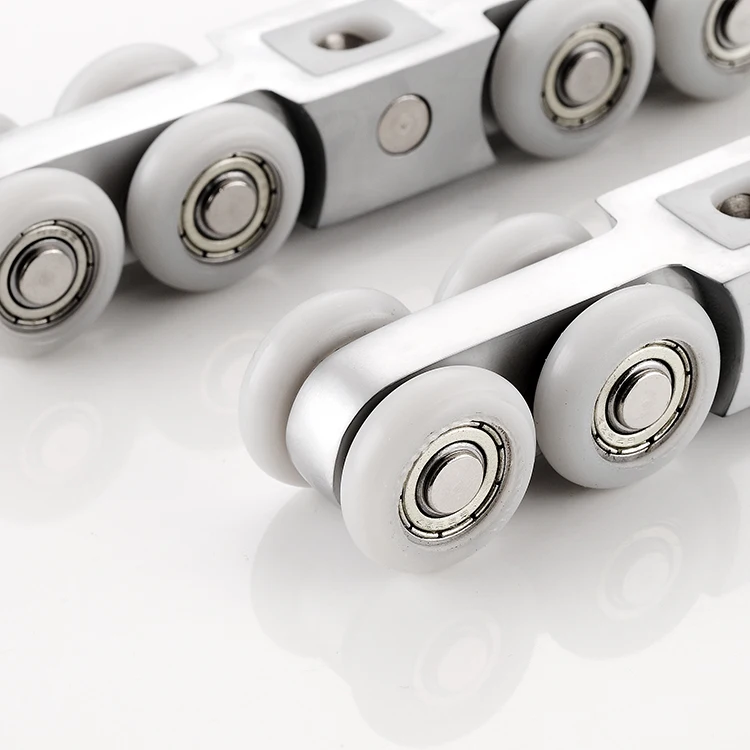 120kg load-bearing wooden door hanging wheel system sliding roller wooden door sliding door hanging wheel