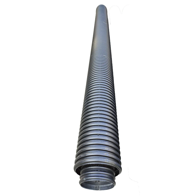 Large Diameter 500mm 600mm Plastic Drain Pipe Double Wall Hdpe Drainage Pipe
