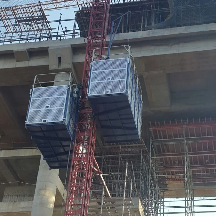 Construction lifter passenger hoist and material hoist