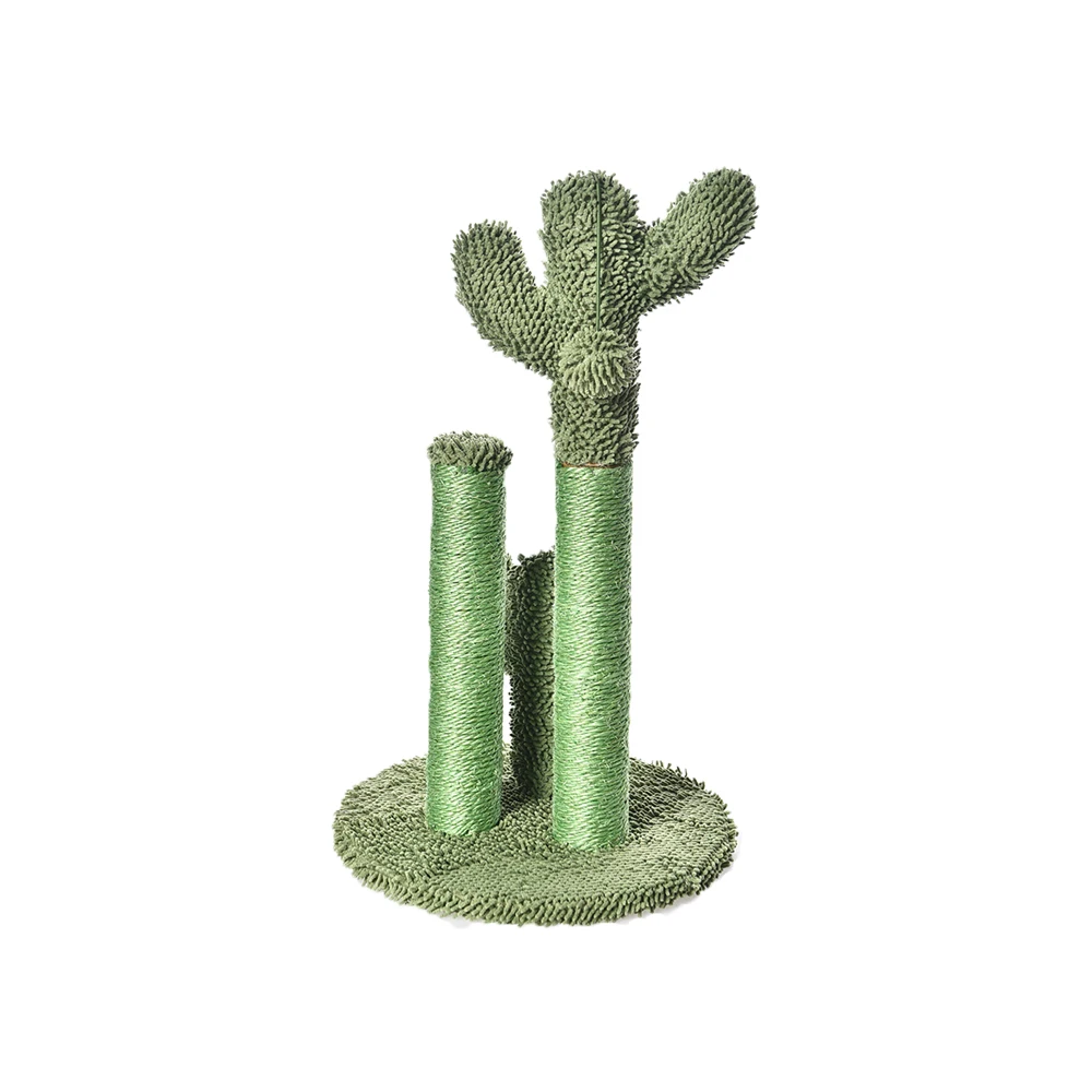 Cactus Cat Tree Hot Sale 300000 Pcs Customized 100% Natural Sisal Cat Toys Climbing Scratching Post Cactus Cat Tree