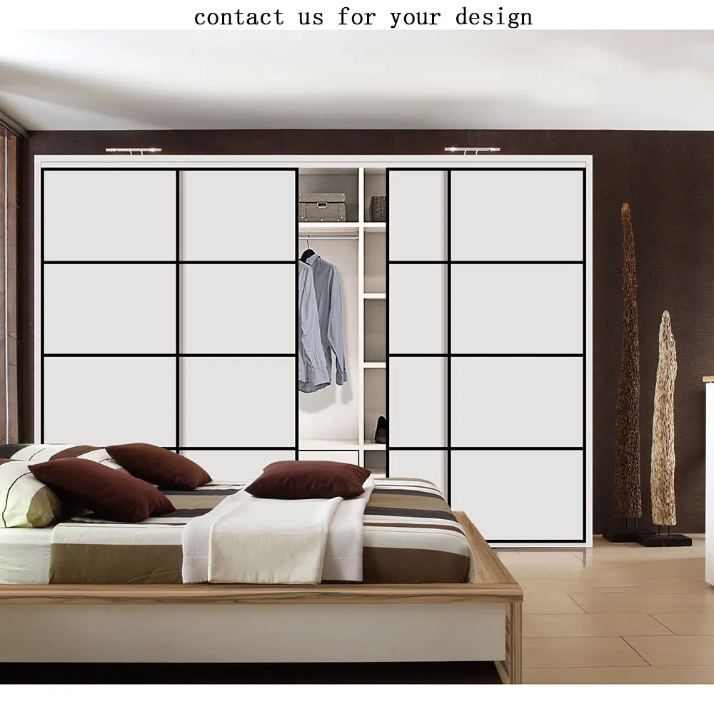 
Wooden Bedroom Wall Closet Sliding Wardrobes 