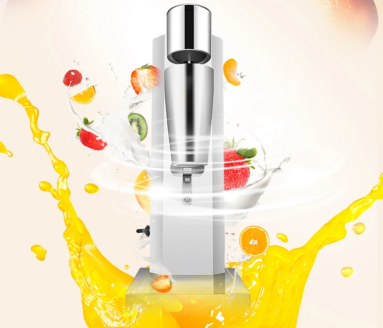 
2021 custom new product commercial street milk tea shop ice cream milkshake mixer automatic milkshake machine 