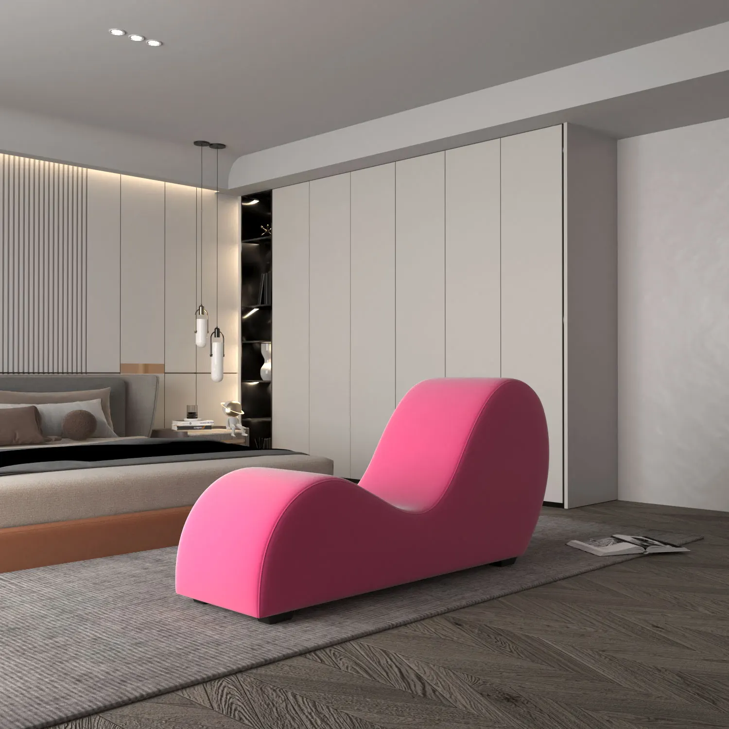 Multifunctional sex chair sexy furniture red sofa sex chair couple love location bedroom Sex Furniture