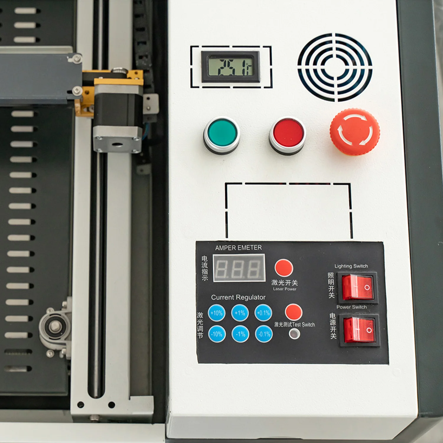 Ruida System with Lightburn 50W-80W plywood Foam CO2 Laser Cutting and Engraving Machine for Wood Paper Rubber MDF