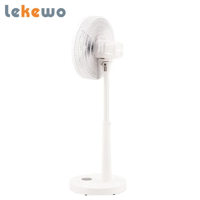14 Inch Powerful Pp Blade High Speed Plastic Purple Outdoor Indoor Pedestal Floor Stand Air Cooling Electric Fans For Home Use