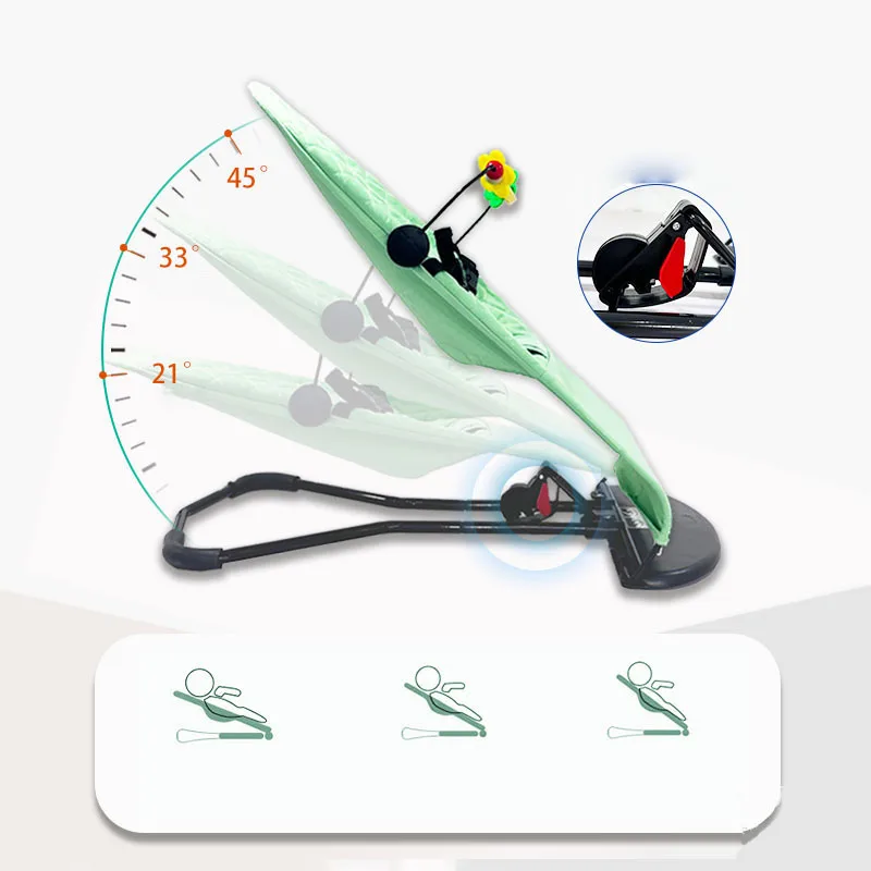 0-12 Months Baby Rocker Bouncer Swing Chair Indoor Dining Newborn Gift Seat Auto Bed Durable Electric Swing for Baby