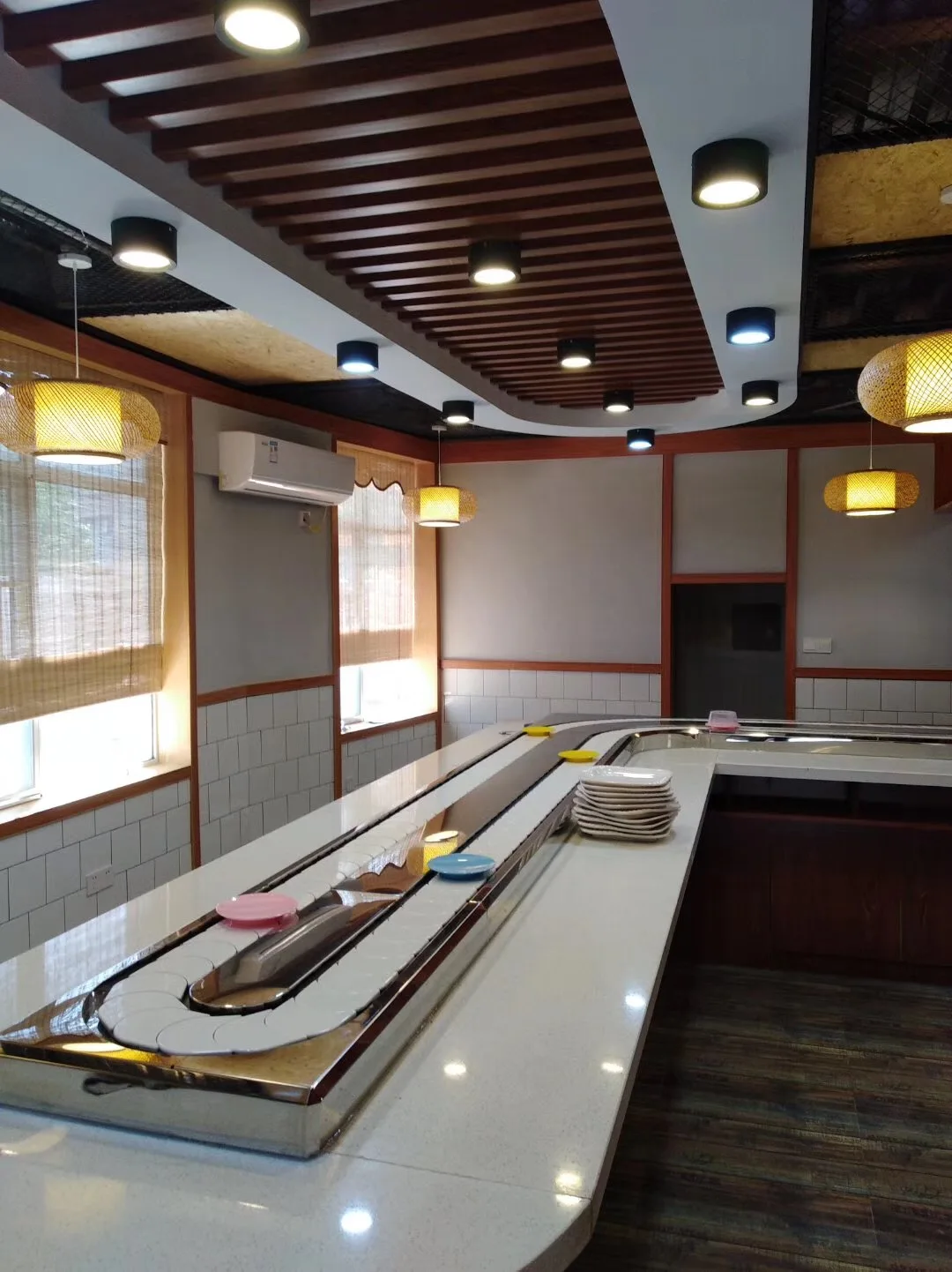 110V sushi conveyor belt  ,hotpot conveyor for restaurant