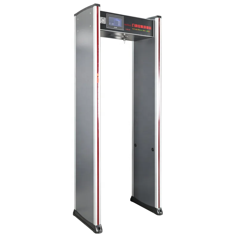 LCD display full body temperature scanner door frame metal detector JZD-1