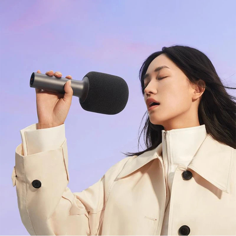 Микрофон Xiaomi Mijia с чипом Dsp, K-Song, стерео звуковой эффект, двойной дуэт, домашний KTV с девятью видами интересных звуковых эффектов