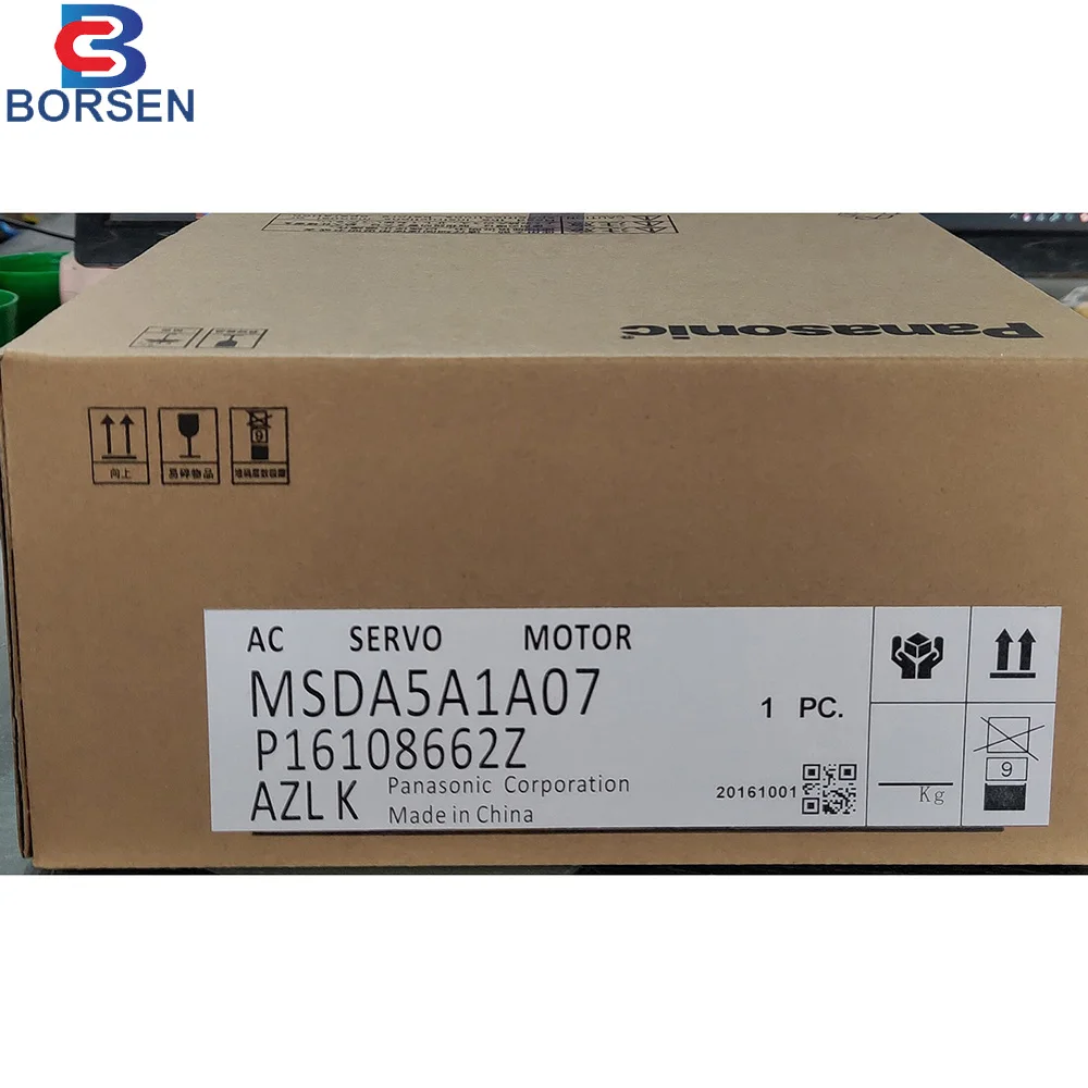  Оригинальный Новый 50 Вт серводвигатель переменного тока для Panasonic MSDA5A1A07