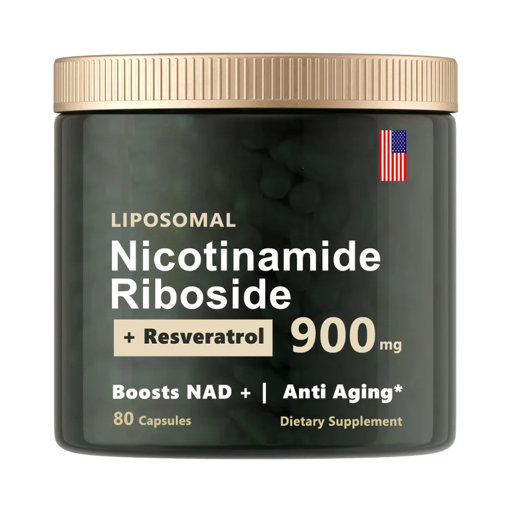 OEM Private Label High Purity NAD Supplement Liposomal Nicotinamide Riboside Resveratrol Quercetin Capsules Vitamin Active