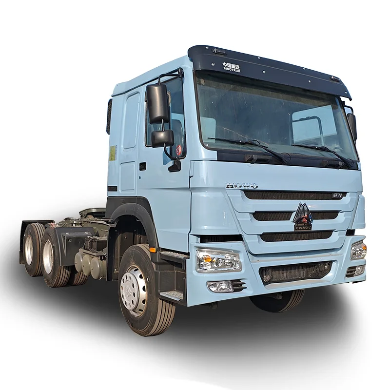 Лидер продаж 2023 б/у howo Sinotruck 6x4 дизель 371 л.с. ручная 10-колесная настраиваемая головка прицепа тягач для продажи
