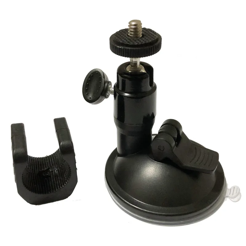 Strong 65mm sucker suction cup with u clamp for flashlight 22-27mm diameter