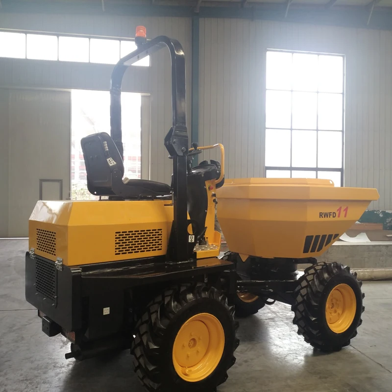 High Quality Yanmar engine four wheel drive mini dumper mini loader for sale