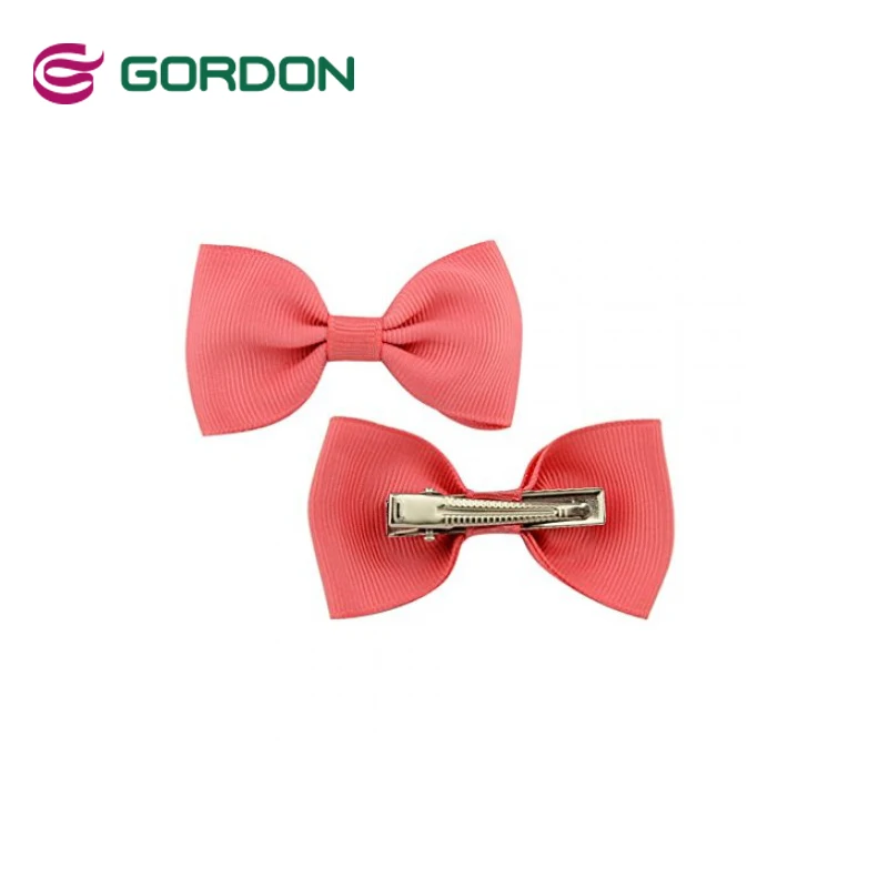 Gordon Ribbons Grosgrain-Ribbon-Taiwan Baby girl hair bows and accessories with clips for decoration ribbon hair bow clip