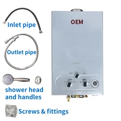 Gas Water Heater 6L 8L 10L 12L 14L 16L 20L 24L Natural Boiler Instant Gaz Propane Tankless Lpg Geyser gas power parts wholesale