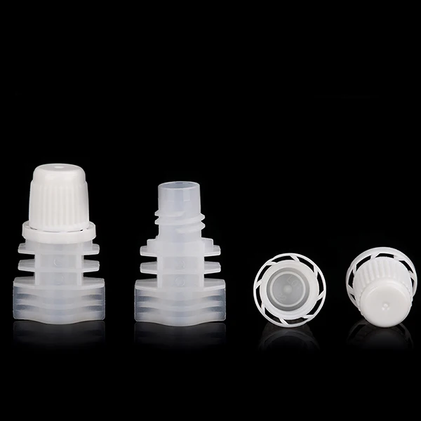 Good Quality 8.2mm Non Spill Plastic Spout Cap for Jelly Pouch Juice Pouch