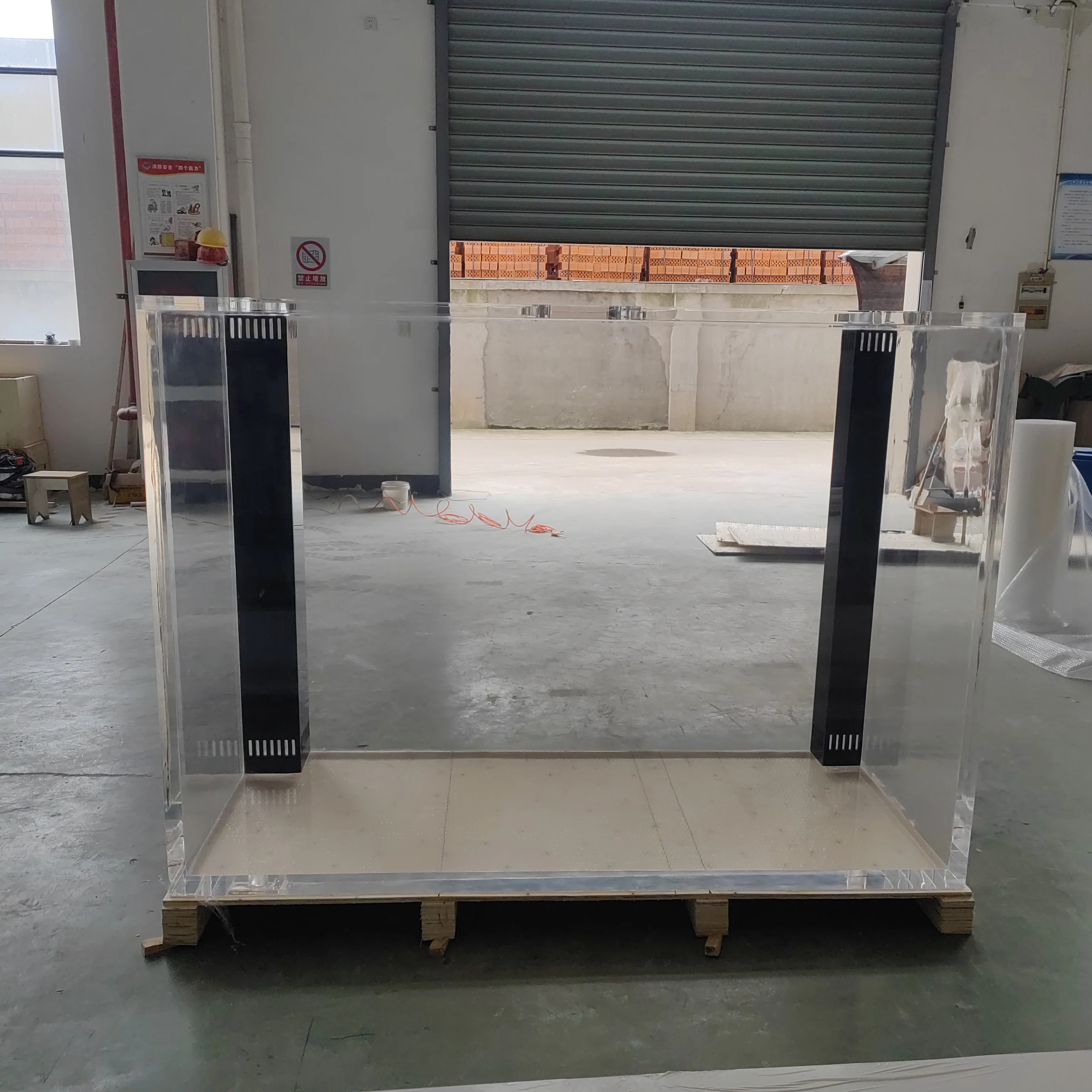 Wholesale cheap modern glass transparent aquarium board filter equipments for fish tank