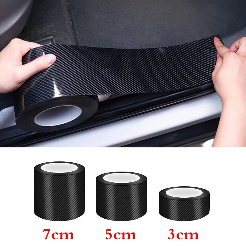 Наклейка из углеродного волокна 3/5/7 см * 3 м