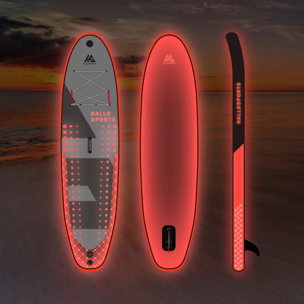 Hallosports 296 strong light glowing sup board sup paddle board surfboard sup