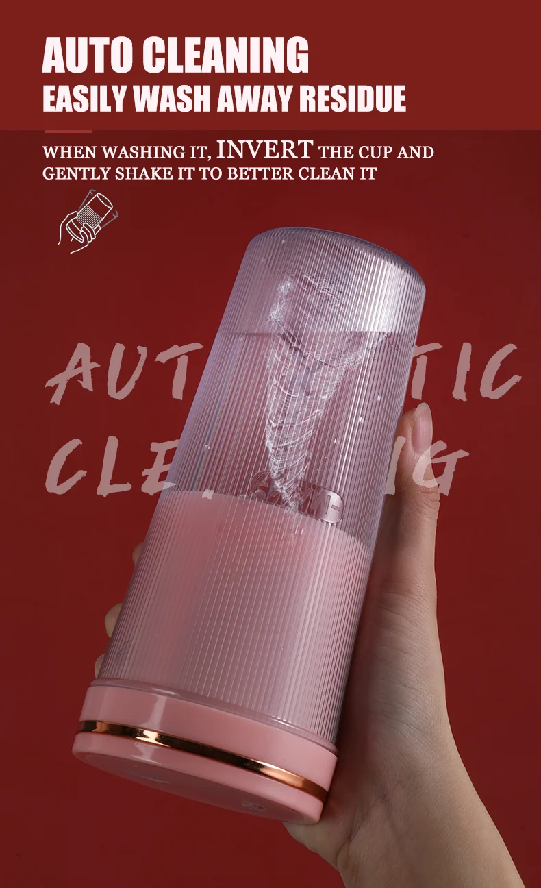 USB Charging Household Portable Mini Juicer Wireless Small Blender Rechargeable Electric Juicer Blender Cup