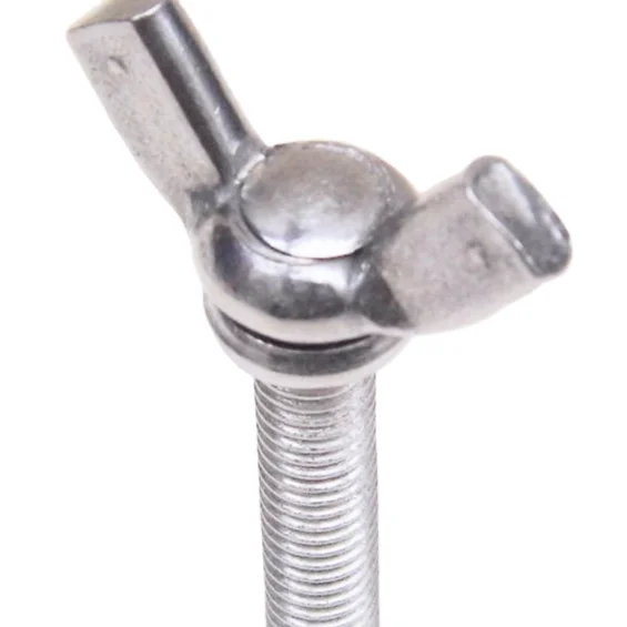Customized high quality wing bolt m4 m5 m6 stainless steel eye bolts with nuts