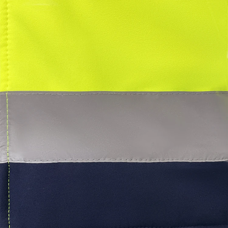 Hi vis custom garment security uniform reflective work jacket