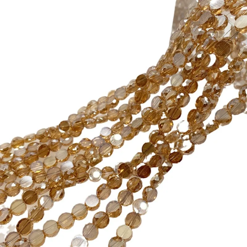 AW Water round cake diy handmade materials beads bracelet jewelry accessories DIY wholesale