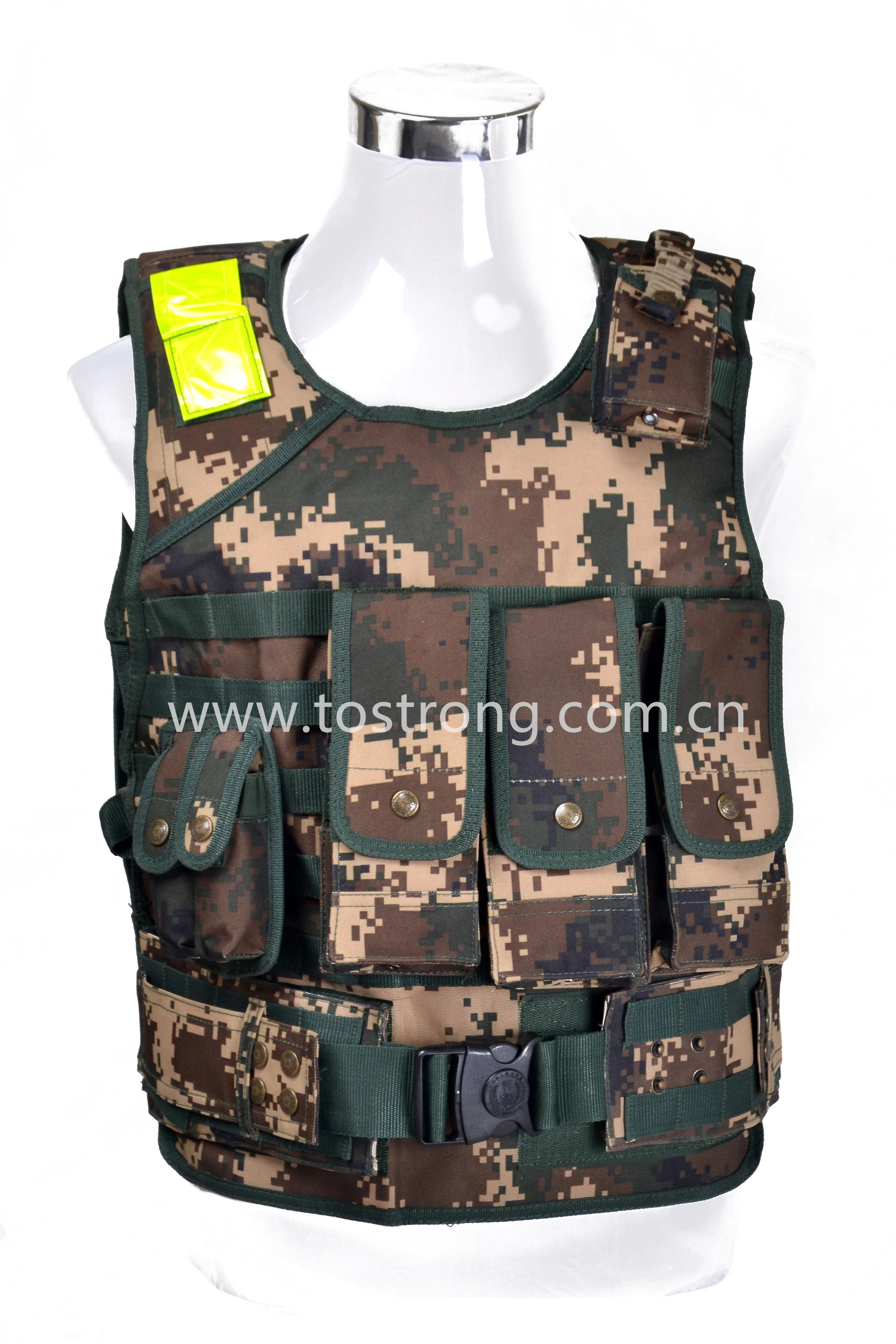 Factory Custom Oxford Fabric Detachable Outdoor Waterproof Workout Combat Training Equipment Tactical Vest with Molle System