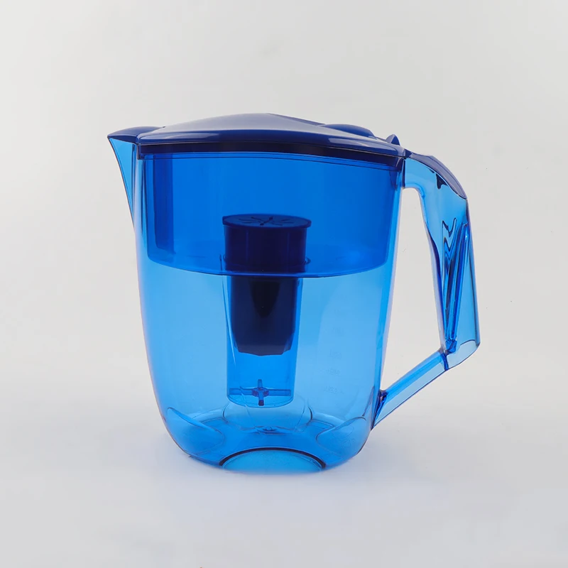 Home office kitchen smart alkaline water purifier filter jug with toal 3.5L in different color