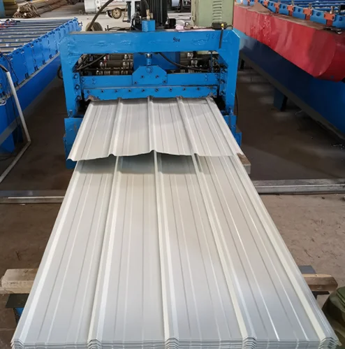 Prepainted Color Coated Zinc Aluminium Gi Ibr Iron Corrugated Steel Roofing Sheet