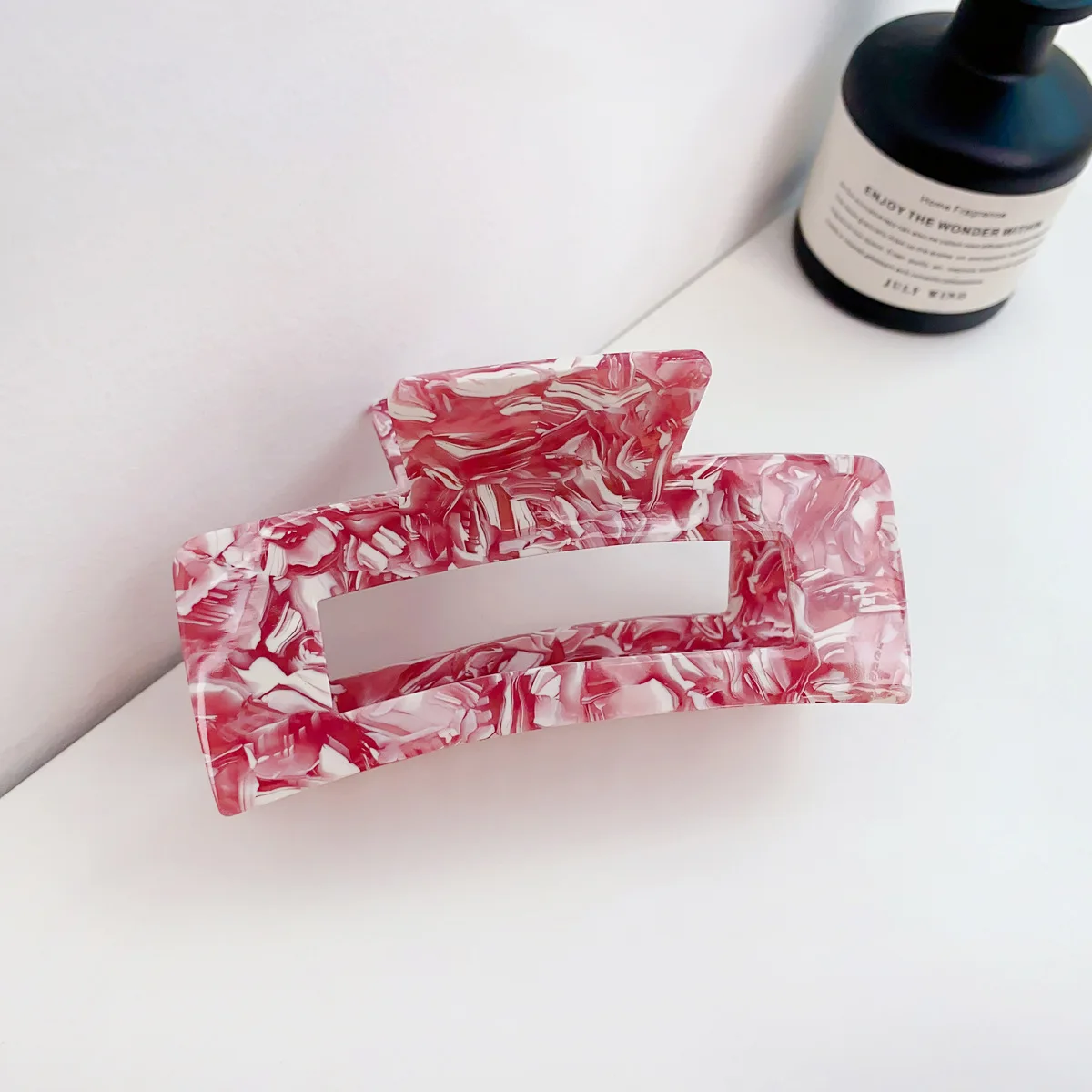 Tracy & Herry Korean Fashion Acetic Acid Grab Clip Large Hair Claw Back Head Hairclip Retro Hairpin Shark Clip