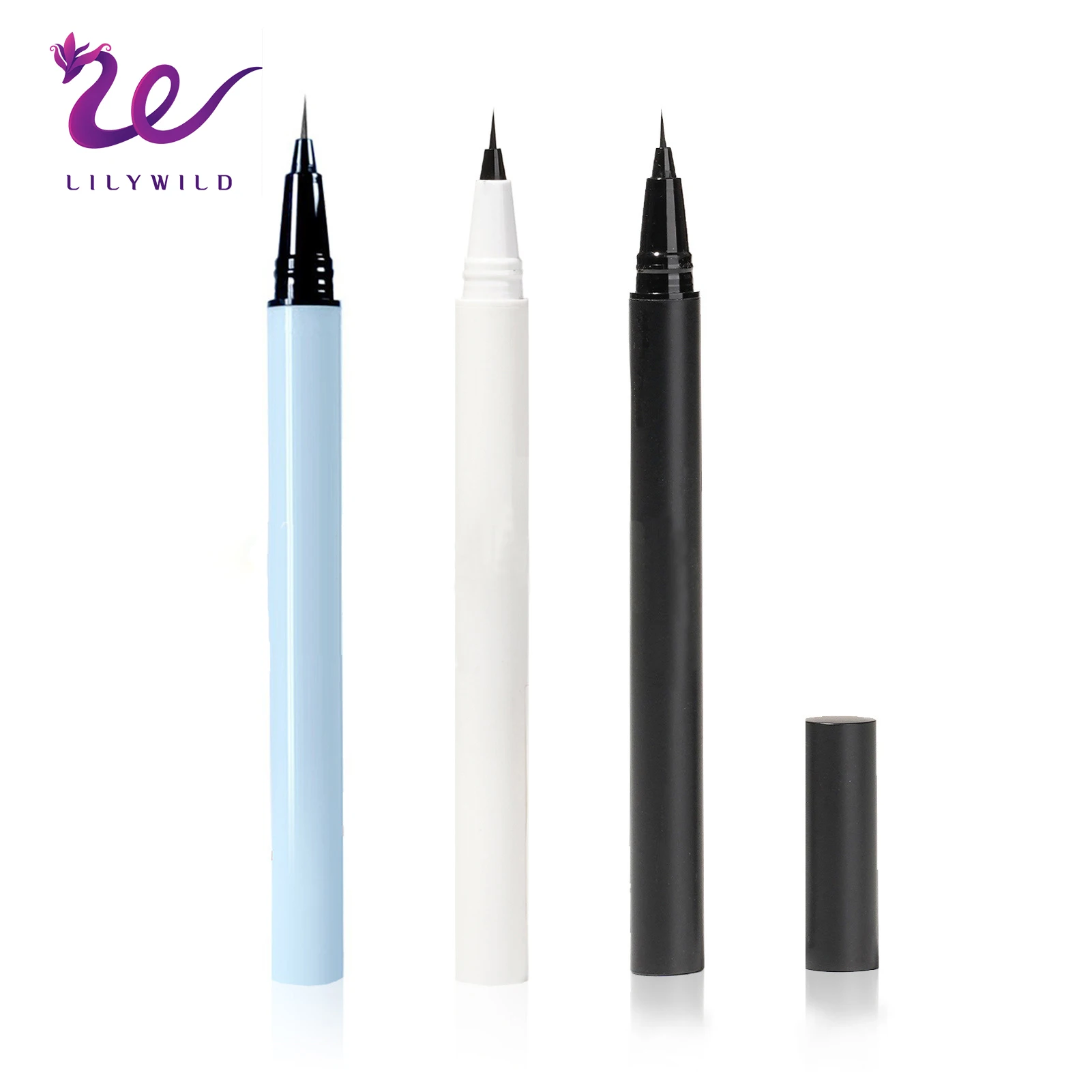 3D Waterproof Sweat-proof Private Label Eyebrow Pencil Liquid Set With Hyper Sharp Tip Brush