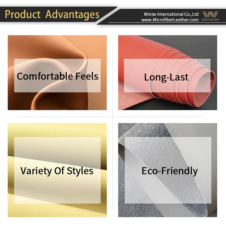 Garment Faux Leather Pvc Fabric PU Leatherette Leather Sofa Seat Skirt Leather soft jewelry Fabric For Clothing