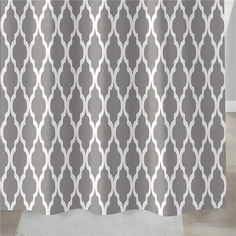 Лидер продаж на Amazon занавеска для душа Imiee из ткани нового дизайна с геометрическим узором 72x72 дюйма