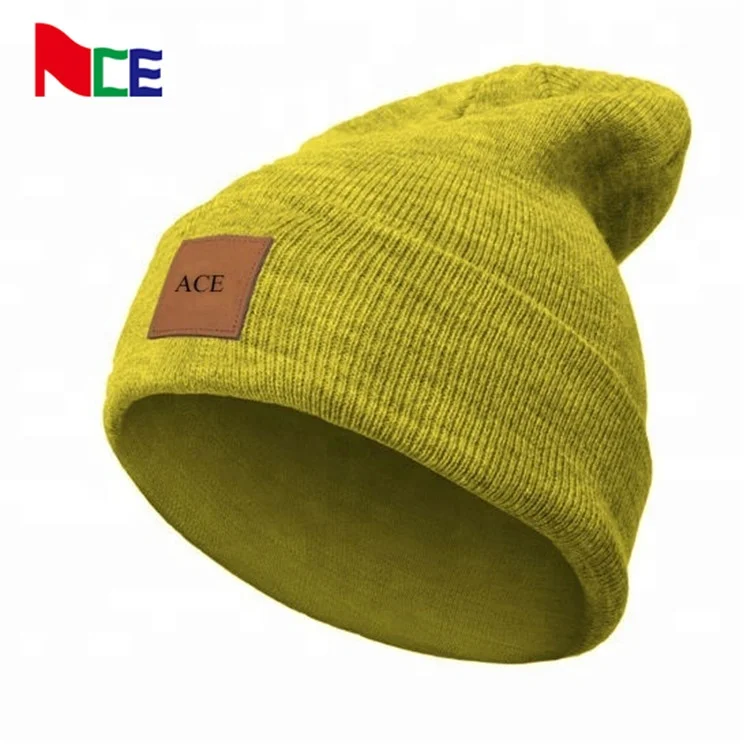 Custom acrylic knit beanie hat mens plain skull winter beanie hat custom logo,gorros de invierno winter cap beanies