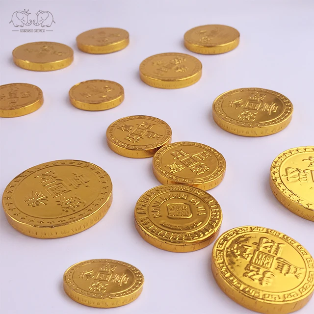 Chocolat Best Selling Chinese Factory Coin Chocolate Gold Sweet Candy Chocolate