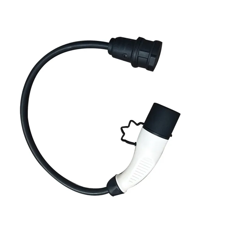 
 16A Evse Ev зарядное устройство тип 2 штекер к Schuko Разъем Ev адаптер  