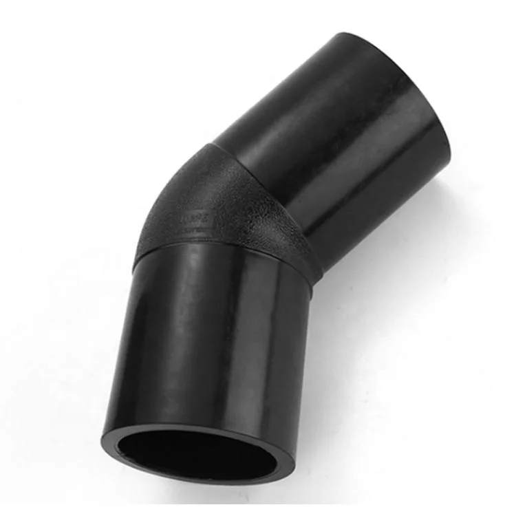 от 2 до 4 футов СДР17 СДР11 СДР9 СДР7 Отвод литой 45° ПЭ100 SDR17 SDR11 SDR9 SDR7