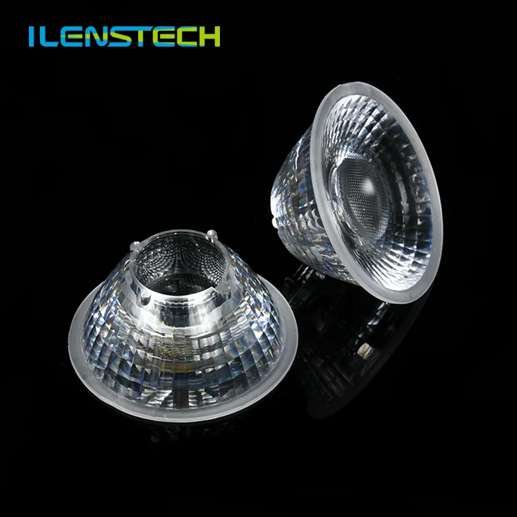 36 degree symmetric led lens COB large LES secondary optical led lens for CHM-6/CXM-6/9