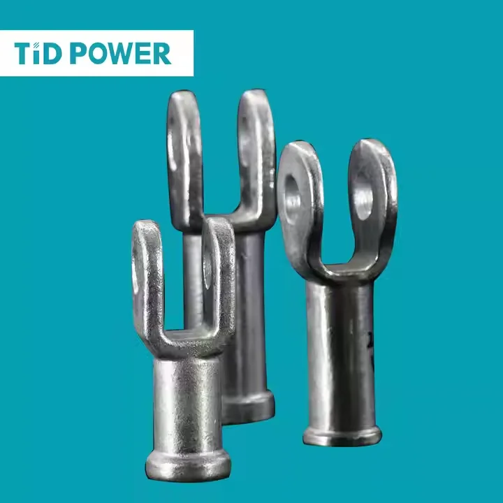 Customized power line electrical clevis fitting