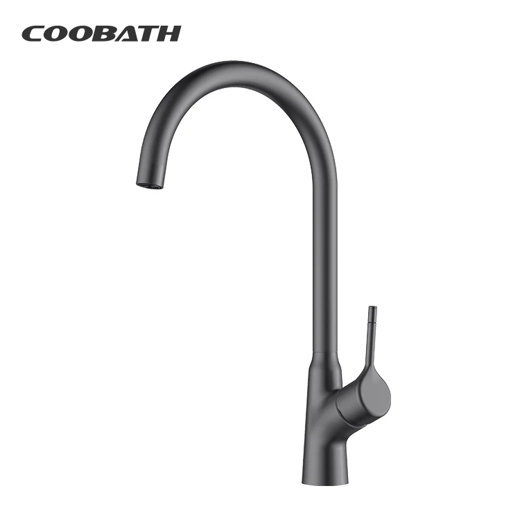Manufacturer Modern Handle 360 Degree Rotating Universal Adjustment Mixer Faucet Kitchen Sink Single Handle Faucet