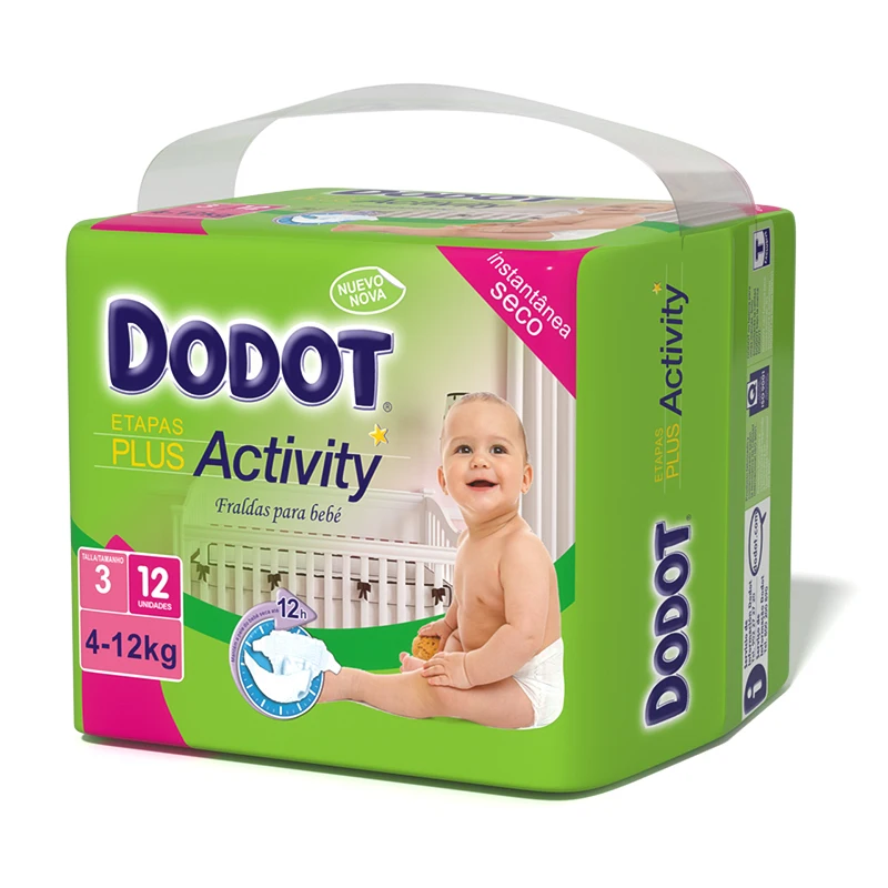 2023 New Arrival Customized Disposable Wood Fluff Baby Nappies Diaper