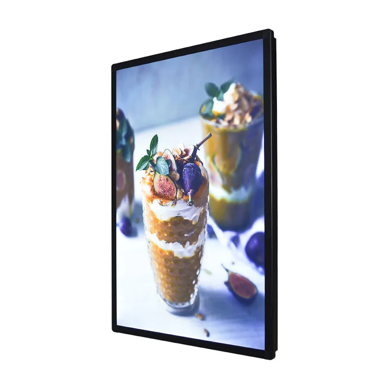 Dessert shop a2 led lightbox backlit billboard ice cream truck a2 led lightbox