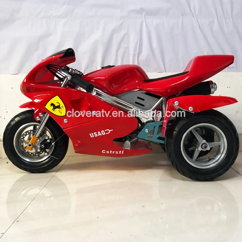 Popular 3 Wheeler Kids Motorcycle 49cc Pocket Bike for Sale