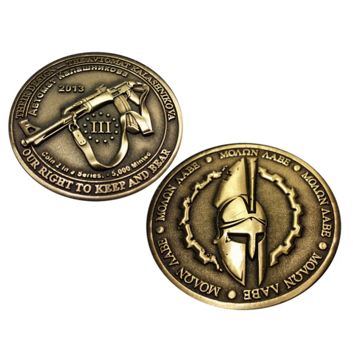 2021 Top Quality Customized Metal Coins Making Machine Inserting Round Button Badge Machine Cheap Challenge Coins