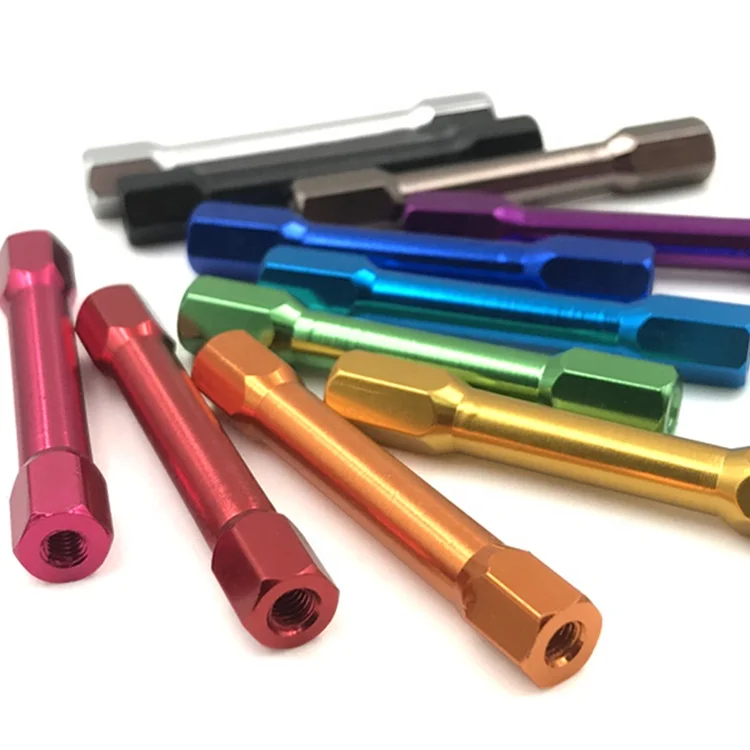 M3x10MM-50MM длина алюминиевая двойная головка Шестигранная Соединительная муфта для печатной платы